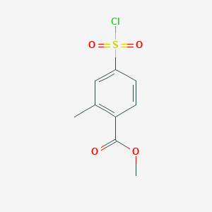 Methyl 4-(chlorosulfonyl)-2-methylbenzoate