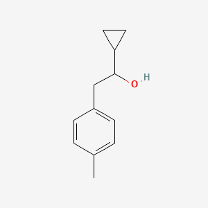 1-Cyclopropyl-2-(4-methylphenyl)ethan-1-ol