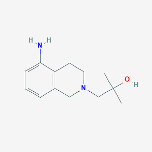 1-(5-Amino-1,2,3,4-tetrahydroisoquinolin-2-yl)-2-methylpropan-2-ol
