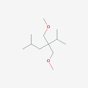 molecular formula C12H26O2 B152592 2-异丁基-2-异丙基-1,3-二甲氧基丙烷 CAS No. 129228-21-3