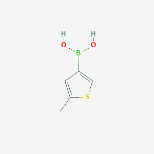 molecular formula C5H7BO2S B1525926 (5-Methylthiophen-3-YL)boronic acid CAS No. 930303-82-5