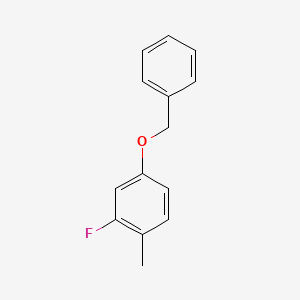 2-Fluoro-1-methyl-4-(phenylmethoxy)benzene