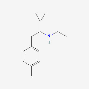[1-Cyclopropyl-2-(4-methylphenyl)ethyl](ethyl)amine