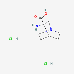 3-Amino-1-azabicyclo[2.2.2]octane-3-carboxylic acid dihydrochloride
