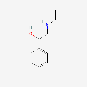 2-(Ethylamino)-1-(4-methylphenyl)ethan-1-ol