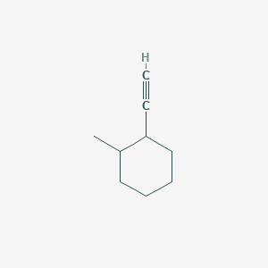molecular formula C9H14 B1526004 1-Ethynyl-2-methylcyclohexane CAS No. 1851913-02-4