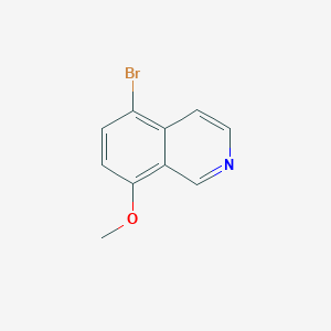 molecular formula C10H8BrNO B1526008 5-Bromo-8-methoxyisoquinoline CAS No. 679433-91-1