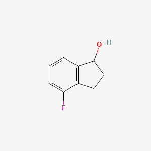 molecular formula C9H9FO B1526044 4-fluoro-2,3-dihydro-1H-inden-1-ol CAS No. 52085-95-7