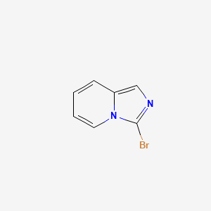 molecular formula C7H5BrN2 B1526049 3-Bromoimidazo[1,5-a]pyridine CAS No. 1263057-86-8