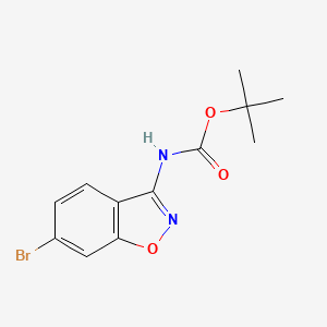 Tert-butyl 6-bromobenzo[d]isoxazol-3-ylcarbamate