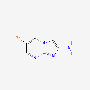 6-Bromoimidazo[1,2-a]pyrimidin-2-amine
