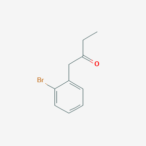 molecular formula C10H11BrO B1526087 1-(2-Bromophenyl)butan-2-one CAS No. 1179882-16-6