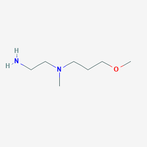 molecular formula C7H18N2O B1526098 (2-Aminoethyl)(3-methoxypropyl)methylamine CAS No. 911300-63-5
