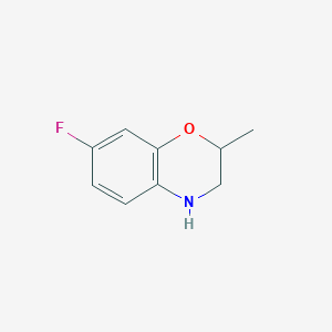 7-fluoro-2-methyl-3,4-dihydro-2H-1,4-benzoxazine