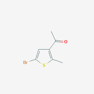1-(5-Bromo-2-methylthiophen-3-yl)ethan-1-one