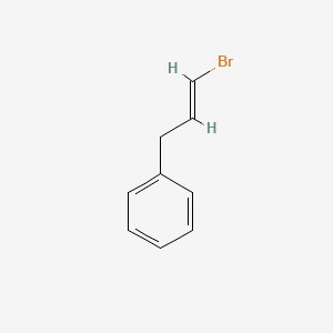 molecular formula C9H9Br B15261752 (3-Bromoprop-2-EN-1-YL)benzene 