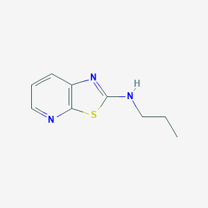 molecular formula C9H11N3S B15261903 N-Propyl-[1,3]thiazolo[5,4-b]pyridin-2-amine 