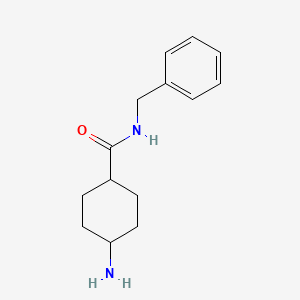 4-amino-N-benzylcyclohexane-1-carboxamide
