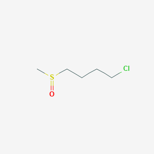 molecular formula C5H11ClOS B15262050 1-Chloro-4-methanesulfinylbutane CAS No. 53394-81-3