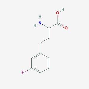 2-Amino-4-(3-fluorophenyl)butanoic acid