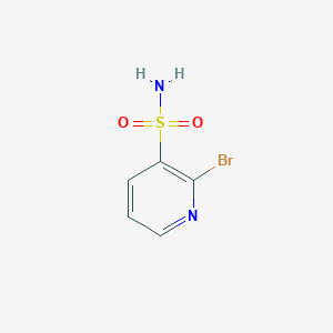 molecular formula C5H5BrN2O2S B15262169 2-Bromopyridine-3-sulfonamide 
