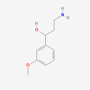 3-Amino-1-(3-methoxyphenyl)propan-1-ol