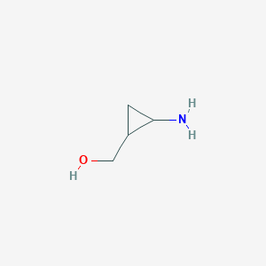 molecular formula C4H9NO B1526247 (2-Aminocyclopropyl)methanol CAS No. 1314929-43-5
