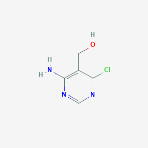 molecular formula C5H6ClN3O B1526252 (4-氨基-6-氯嘧啶-5-基)甲醇 CAS No. 1341216-79-2