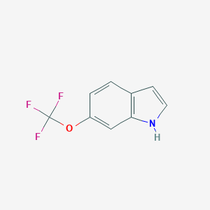 molecular formula C9H6F3NO B152626 6-(Trifluoromethoxy)-1H-indole CAS No. 467451-91-8