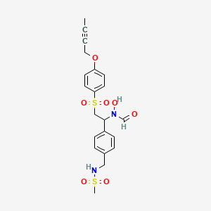 molecular formula C21H24N2O7S2 B1526262 KP-457 (GMP) CAS No. 1365803-52-6
