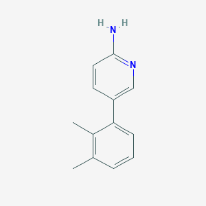 molecular formula C13H14N2 B1526267 5-(2,3-Dimethylphenyl)pyridin-2-amine CAS No. 1226406-73-0