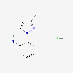 2-(3-Methyl-1H-pyrazol-1-yl)aniline hydrochloride