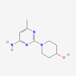 1-(4-Amino-6-methylpyrimidin-2-yl)piperidin-4-ol