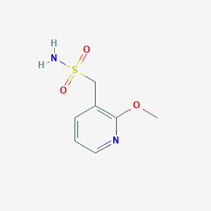 molecular formula C7H10N2O3S B15263011 (2-Methoxypyridin-3-yl)methanesulfonamide 