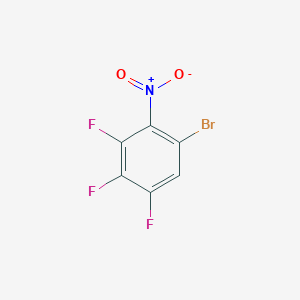 molecular formula C6HBrF3NO2 B1526321 1-Bromo-3,4,5-trifluoro-2-nitrobenzene CAS No. 1416373-06-2