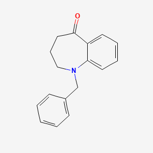 1-benzyl-2,3,4,5-tetrahydro-1H-1-benzazepin-5-one