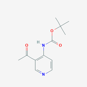 tert-butyl N-(3-acetylpyridin-4-yl)carbamate