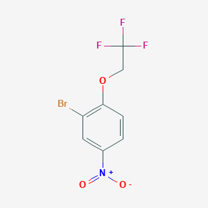 3-Bromo-4-(2,2,2-trifluoroethoxy)nitrobenzene