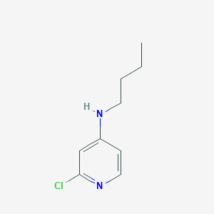 molecular formula C9H13ClN2 B15264097 N-butyl-2-chloropyridin-4-amine 