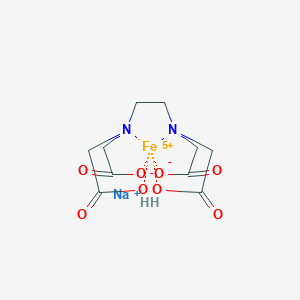 molecular formula C10H14FeN2NaO8+4 B152643 Ferric sodium EDTA CAS No. 15708-41-5