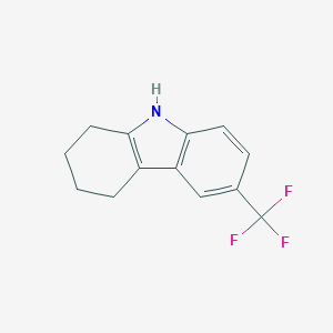 molecular formula C13H12F3N B152644 6-(trifluoromethyl)-2,3,4,9-tetrahydro-1H-carbazole CAS No. 2805-84-7