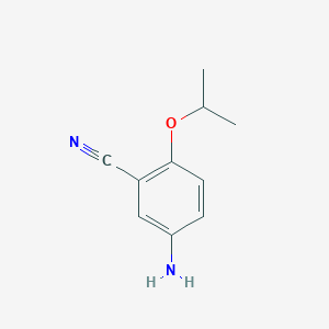 5-Amino-2-(propan-2-yloxy)benzonitrile