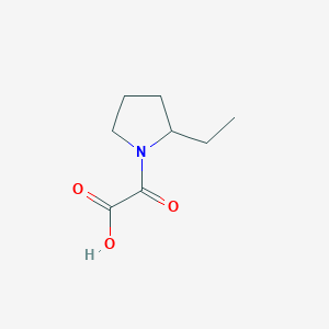 2-(2-Ethylpyrrolidin-1-yl)-2-oxoacetic acid