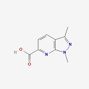 1,3-dimethyl-1H-pyrazolo[3,4-b]pyridine-6-carboxylic acid