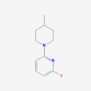 2-Fluoro-6-(4-methylpiperidin-1-yl)pyridine