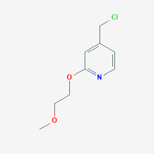 4-(Chloromethyl)-2-(2-methoxyethoxy)pyridine