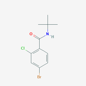 4-bromo-N-tert-butyl-2-chlorobenzamide