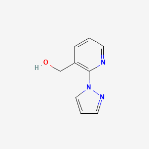 [2-(1H-pyrazol-1-yl)pyridin-3-yl]methanol