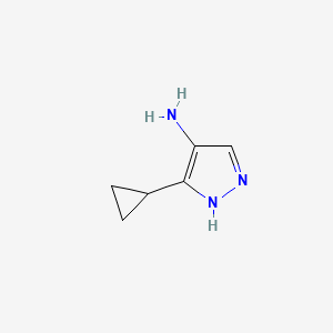 3-Cyclopropyl-1H-pyrazol-4-amine