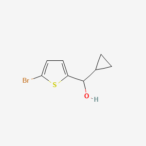 (5-Bromothiophen-2-yl)(cyclopropyl)methanol